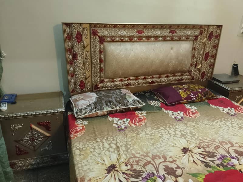 double bed side tables dressing table 6