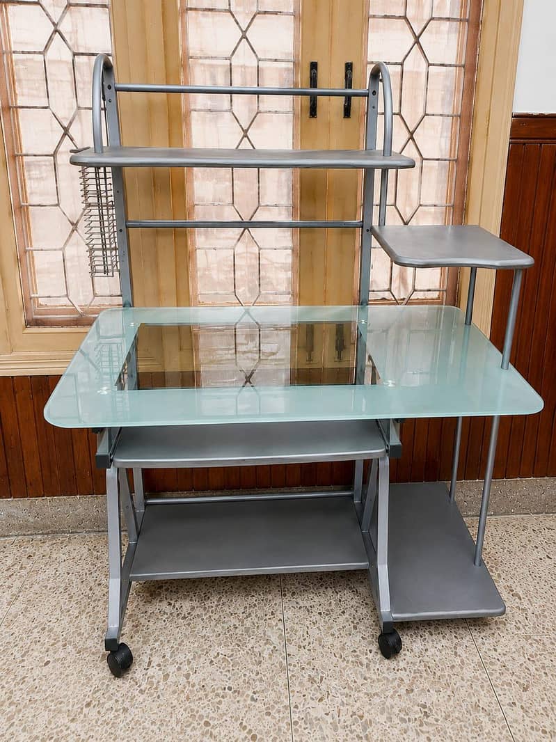 glass computer table 1