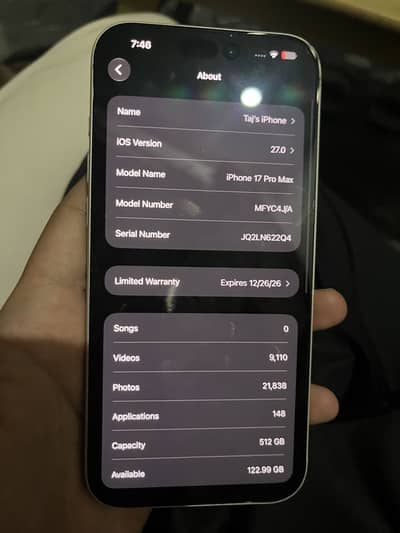 Apple iPhone 17 Pro Max