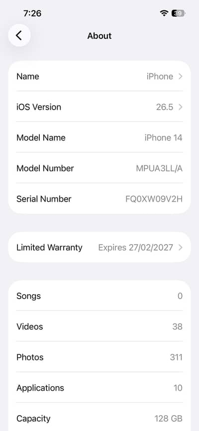 Apple iPhone 14