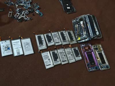 Samsung Parst s8, s8 plus, s9, 9 plus, s10, s10 plus, note 8, note 9,
