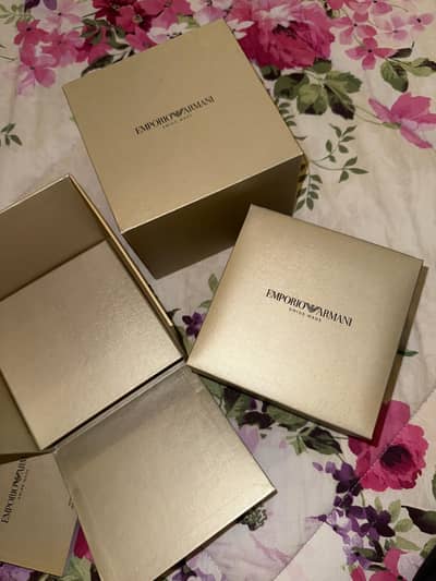 gorgeo armani couple watch for sale