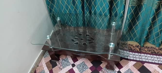 Top centre Glass Table