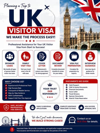 UK Visitor Visa Title: UK Visitor Visa | File Preparation | Sponsor C