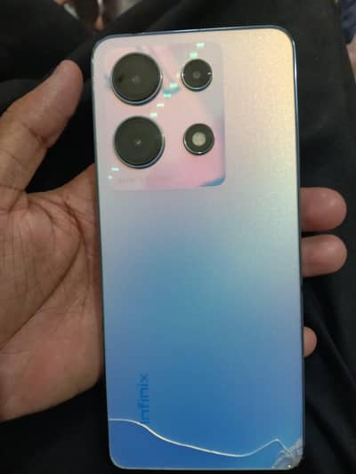 Infinix Note 30 8/256gb only back damage ha baki all ok ha