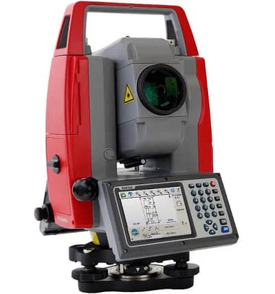 total station laveling