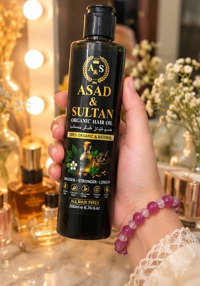 AS Organic hair oil.