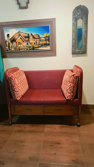 2 seater pure sheesham wood
