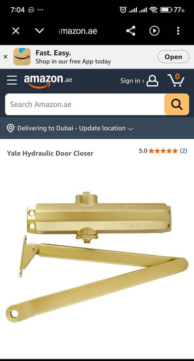 Yale Hydraulic Door Closer imported  5.0 5.0 out of 5 stars (2)
