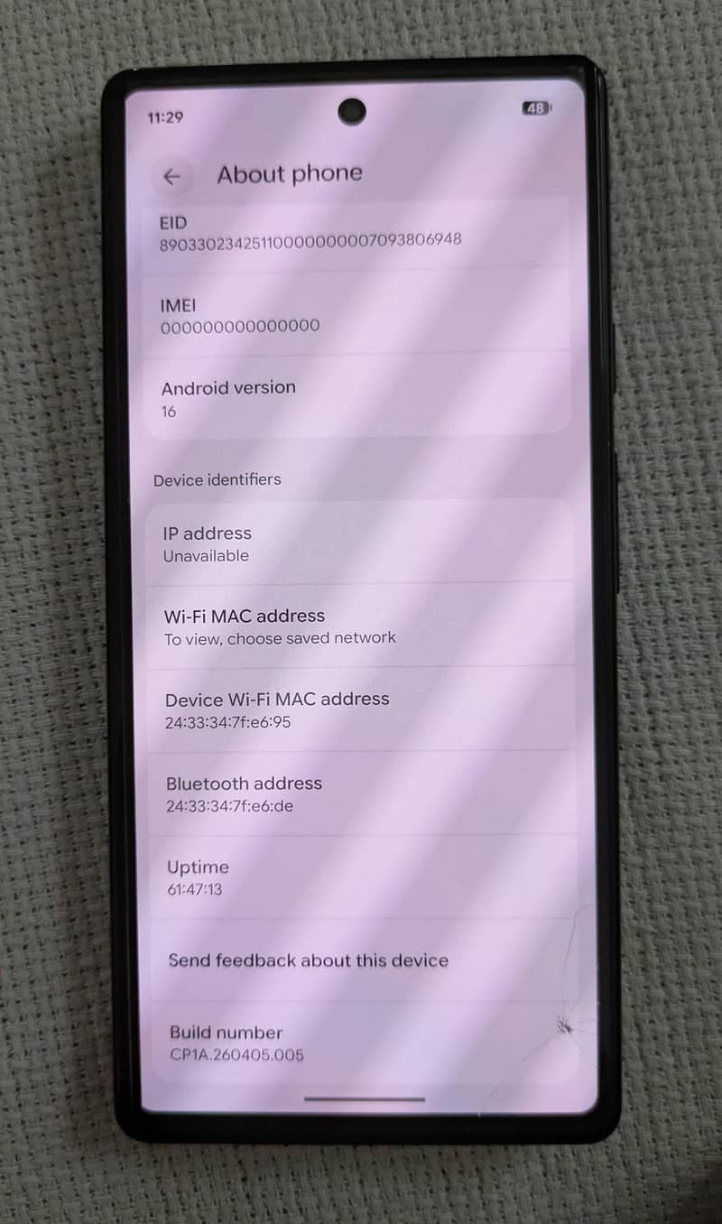 Google Pixel 6a 7