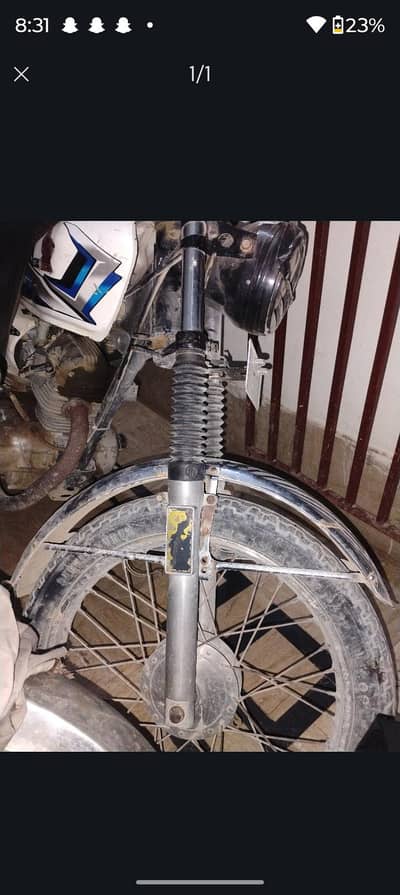 Honda deluaxe bike 125 jump front or rear with ti full set