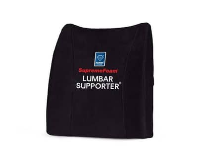 Back support and coccyx cushion