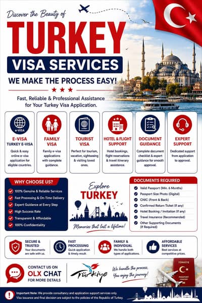 Turkey e-Visa & Tourist Visa Services | Family Visa