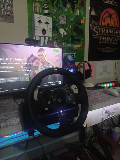 logitech g920 slightly used for sale