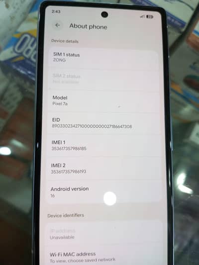 Google Pixel 7a