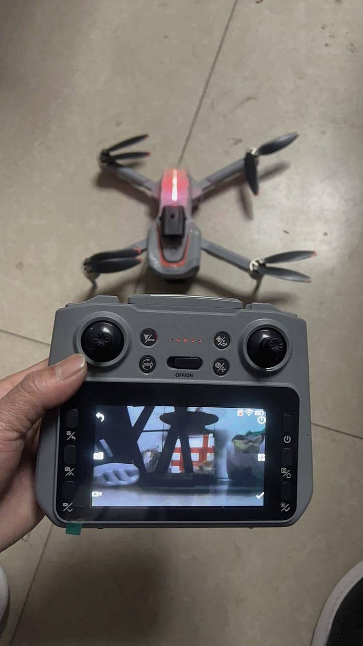 8k quad camera remote controller with screen 30,000 meter range 2