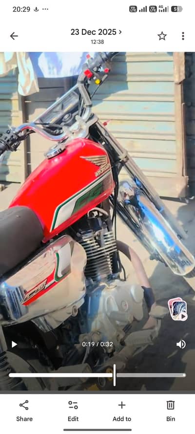 Honda 125 salf stat 2020