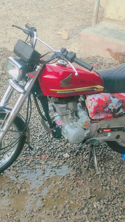 honda 125 self start model 2021 full genion condition