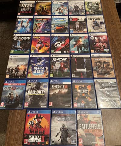PlayStation 5 & 4, Prices in the description 