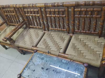 BAMBOO Sindhi sofa set