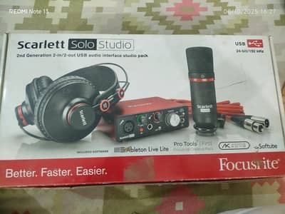 Studio bundle audio interface