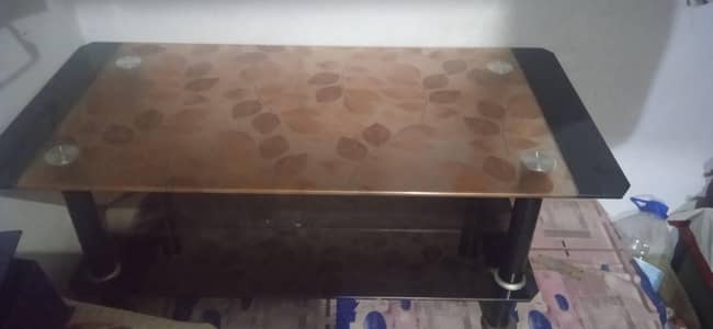 Decorate Glass table