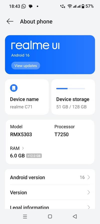 Realme C71