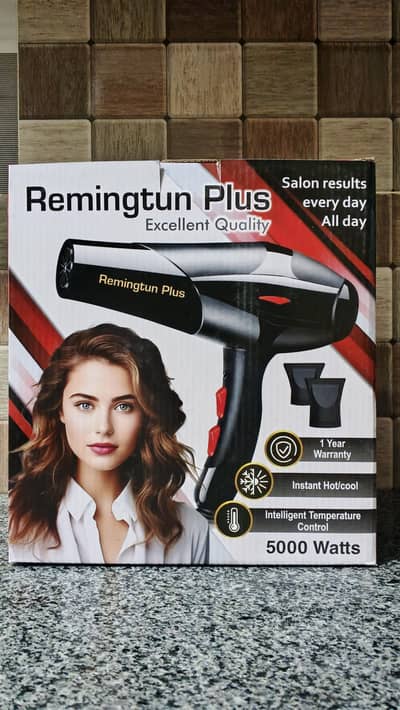 Electric Professional Hair Dryer - 2-in-1 Hot & Cold for Men & Women
