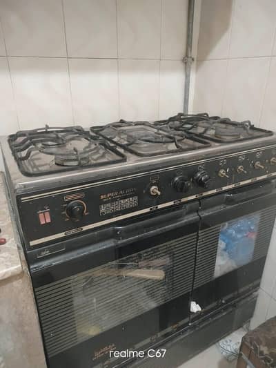 cooking range 5 burner
