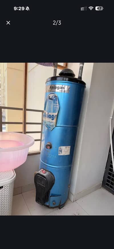 electric & gas geyser