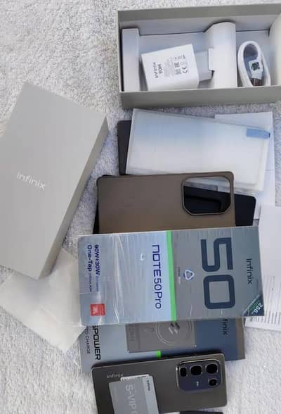 infinix note 50 pro PTA approved with box