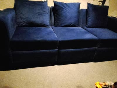 sofa fresh royal blue