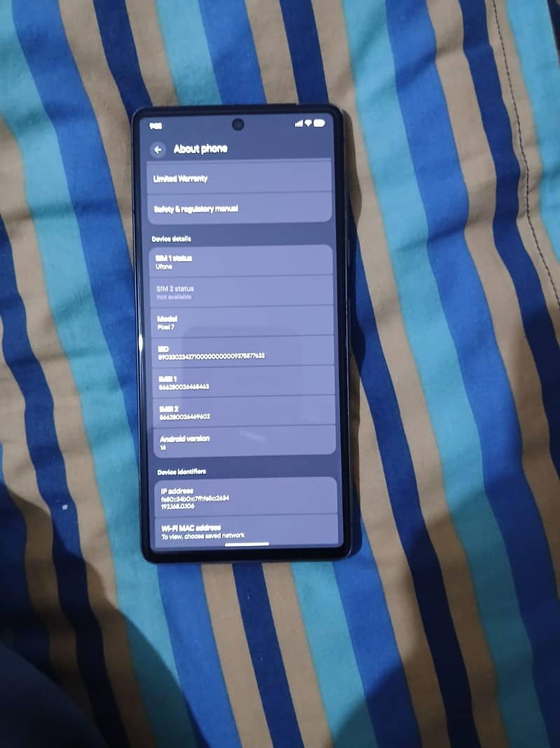 Google Pixel 7 3