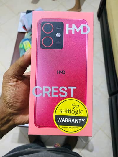 HMD Crest 5G 6+128 GB non PTA mobile or box hi Whatsapp 03475375263