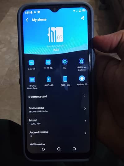 Tecno Spark 6 Go Official Approved.
