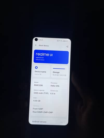 Realme Narzo 50