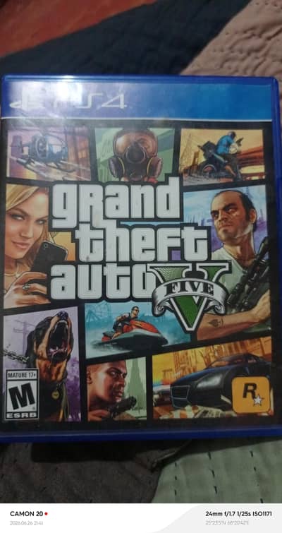 cd ps4  grand Theft Auto 5