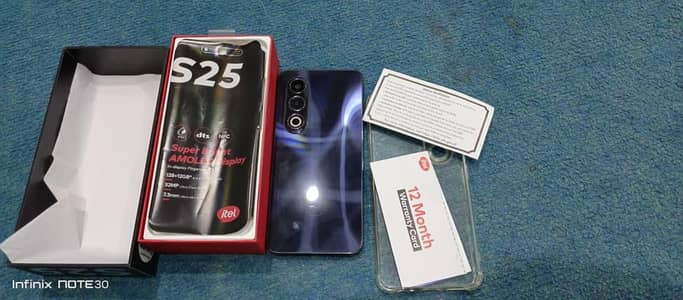 Itel S25 10month warranty Available