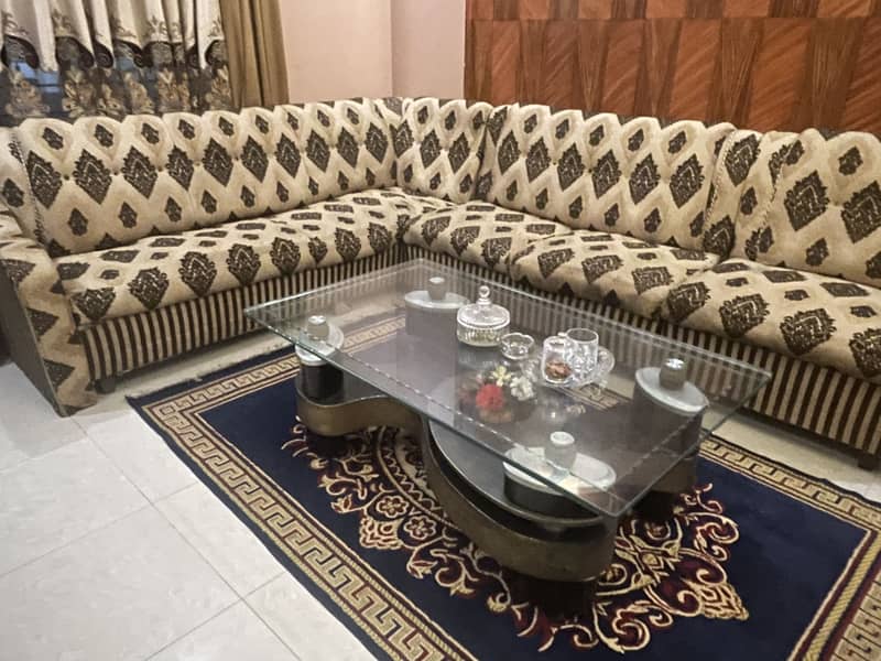 u shaped sofa set 3
