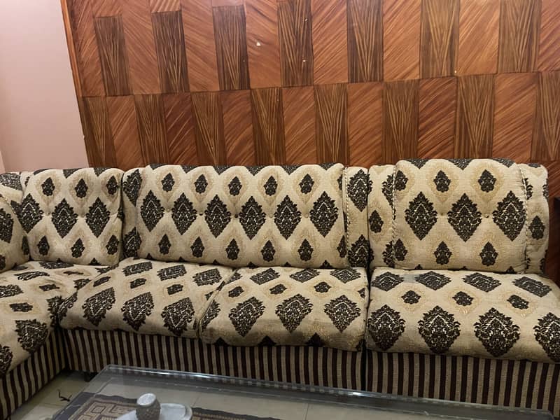 u shaped sofa set 4