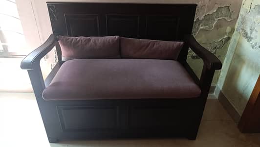 Sofa with space