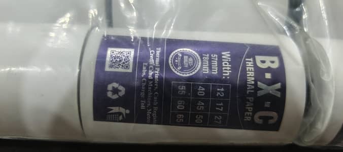 FOR SALE - B-X-C Thermal Paper Roll - Bulk Lot