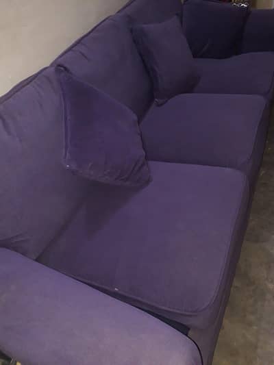 Purple cute sofa