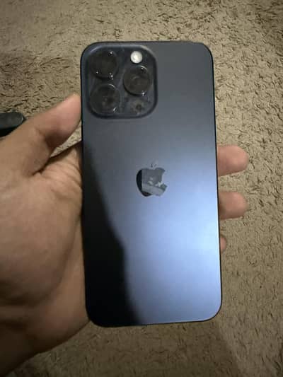 iPhone 15 Pro Max Blue Titanium factory unlocked, 10/10
