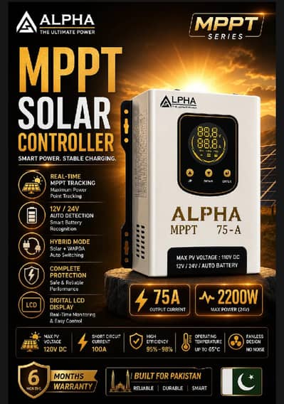 ALPHA MPPT Hybrid Plus-75A