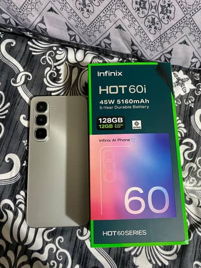 Infinix Hot 60i box open