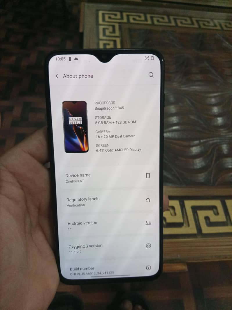 One Plus 6T 0