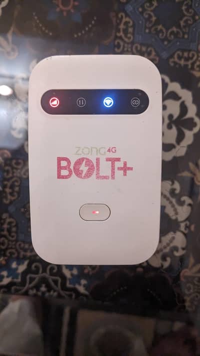 ZONG BOLT+ DEVICE ALL NETWORK SIM WORK