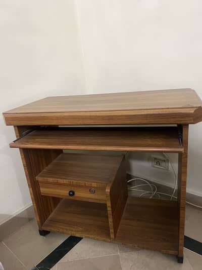 Computer table along with chair