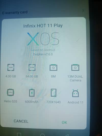 Infinix Hot 11 play